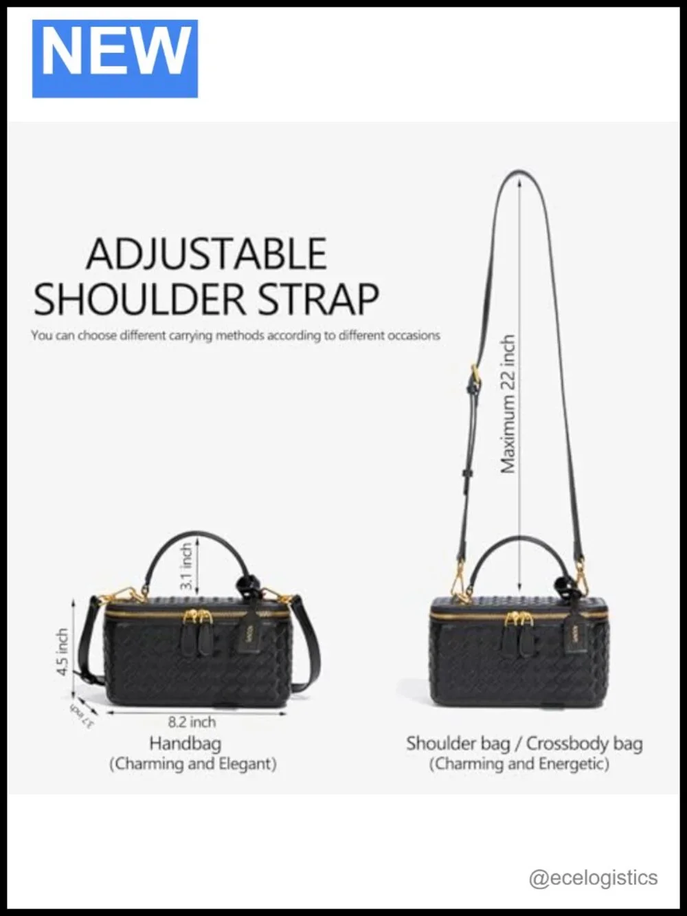 Woven Box Purse Vegan Leather Crossbody Bag for Women Clutch